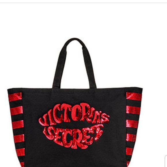 Victoria's Secret Handbags - New! VS Sequin Tote Bag